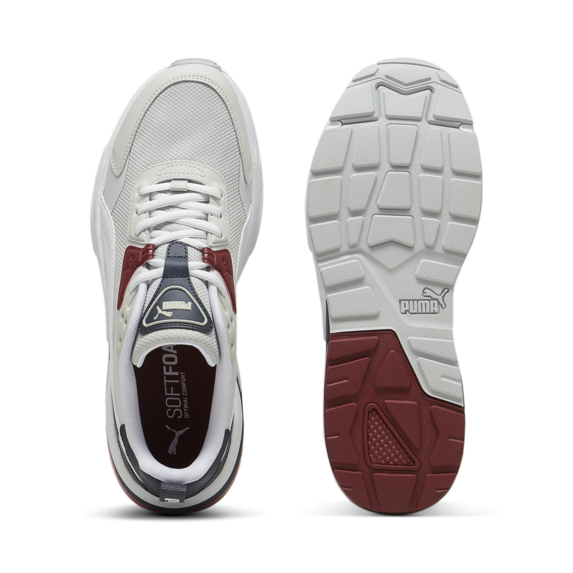 Puma ბოტასი Vis2K Glacial Gray-PUMA White-Strong Gra