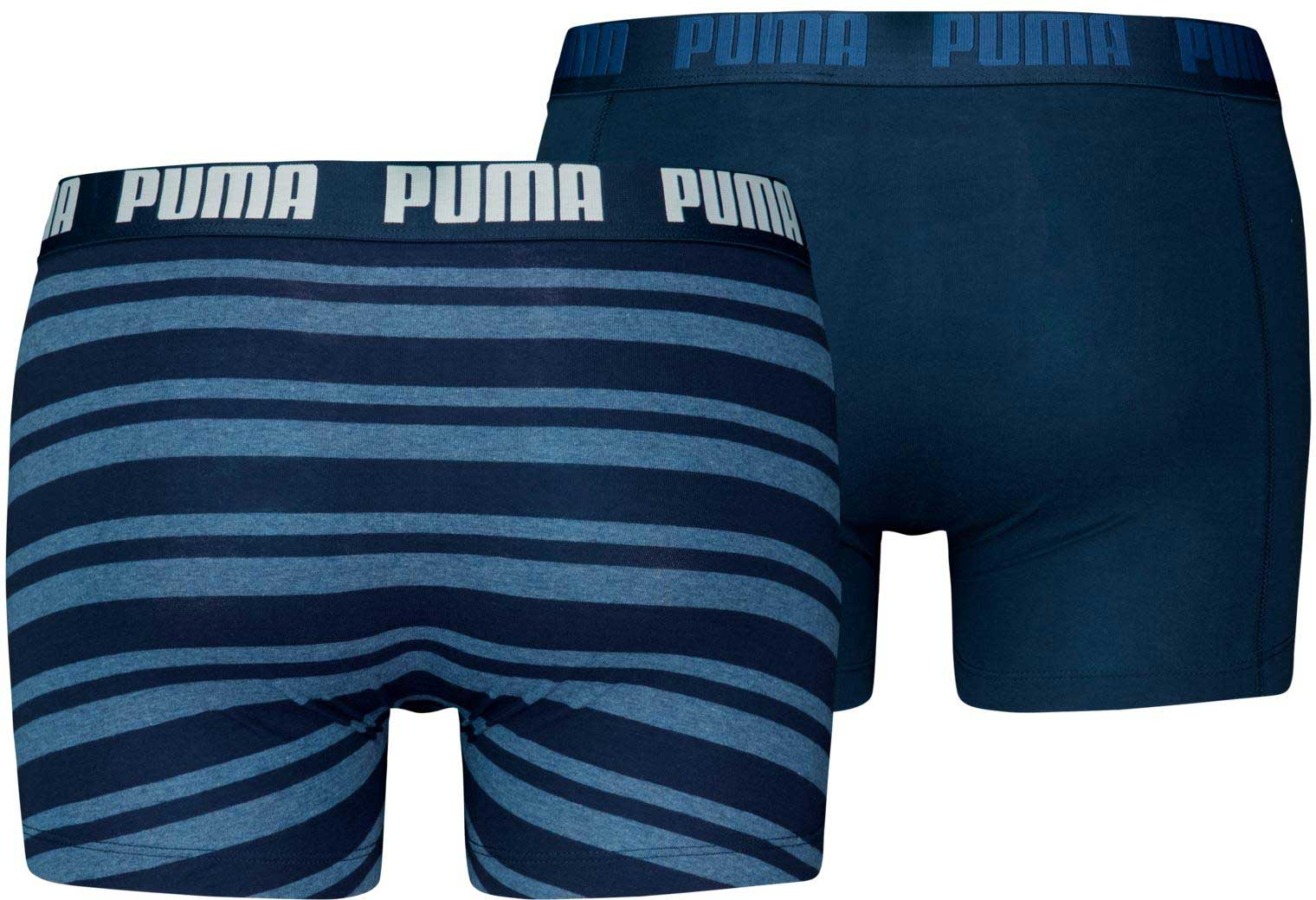 Puma ტრუსი PUMA MEN EVERYDAY HERITAGE STRIPE BOXER 2P