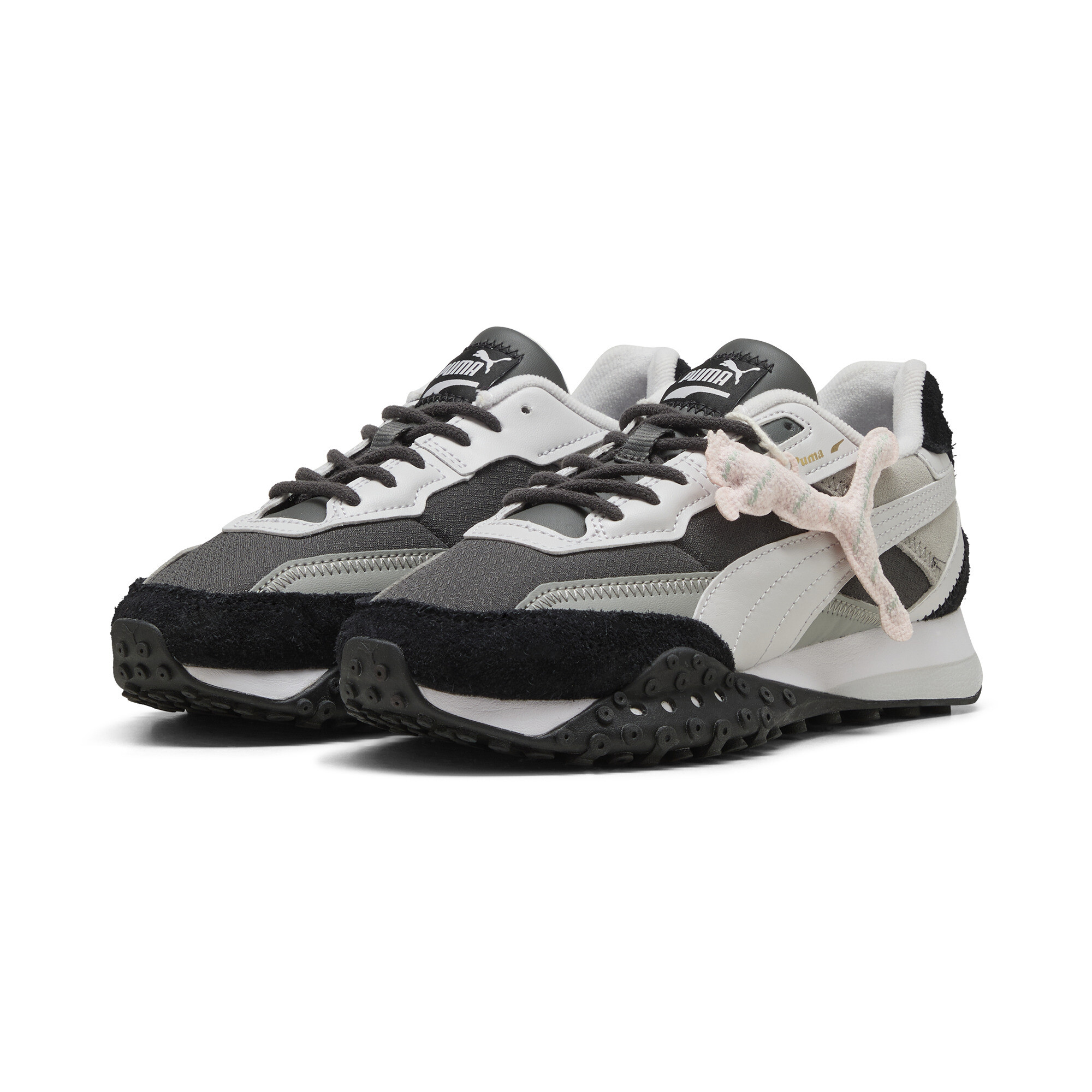 Puma ქალის ბოტასი Blktop Rider Merry X-mas Wns Shadow Gray