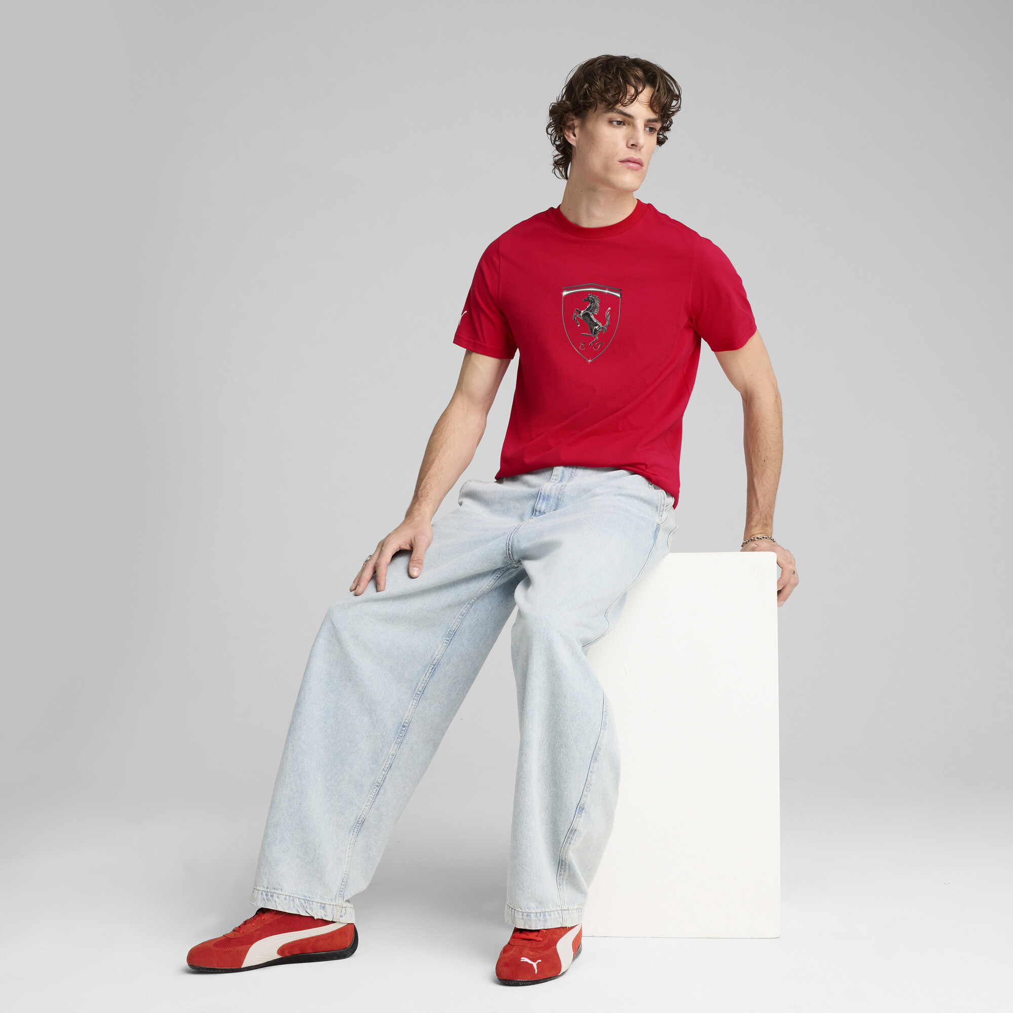 Puma მაისური Ferrari Race Tonal Big Shield Tee