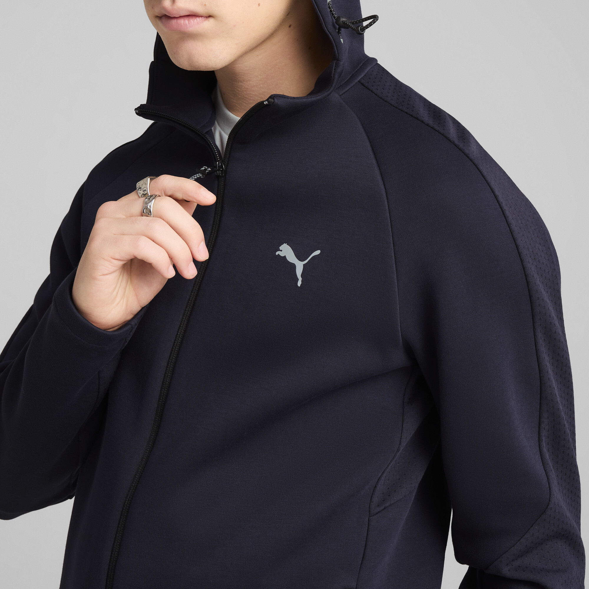 Puma ჯემპრი EVOSTRIPE Full-Zip Hoodie DK