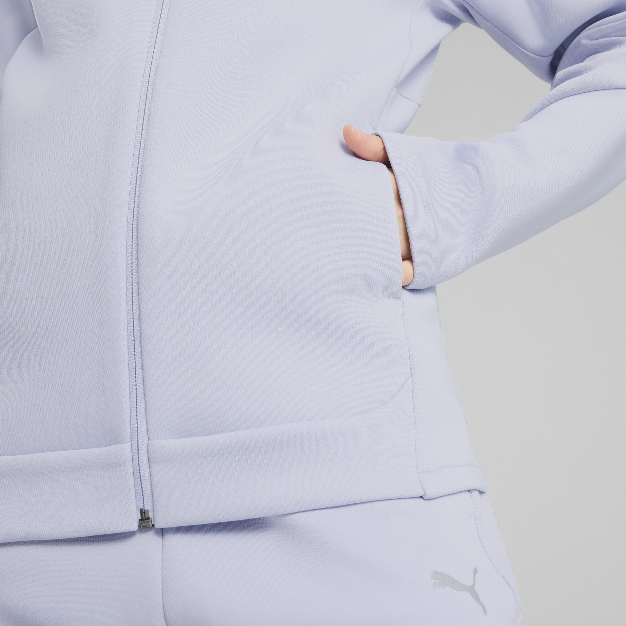 Puma ქალის ჯემპრი EVOSTRIPE Full-Zip Hoodie DK