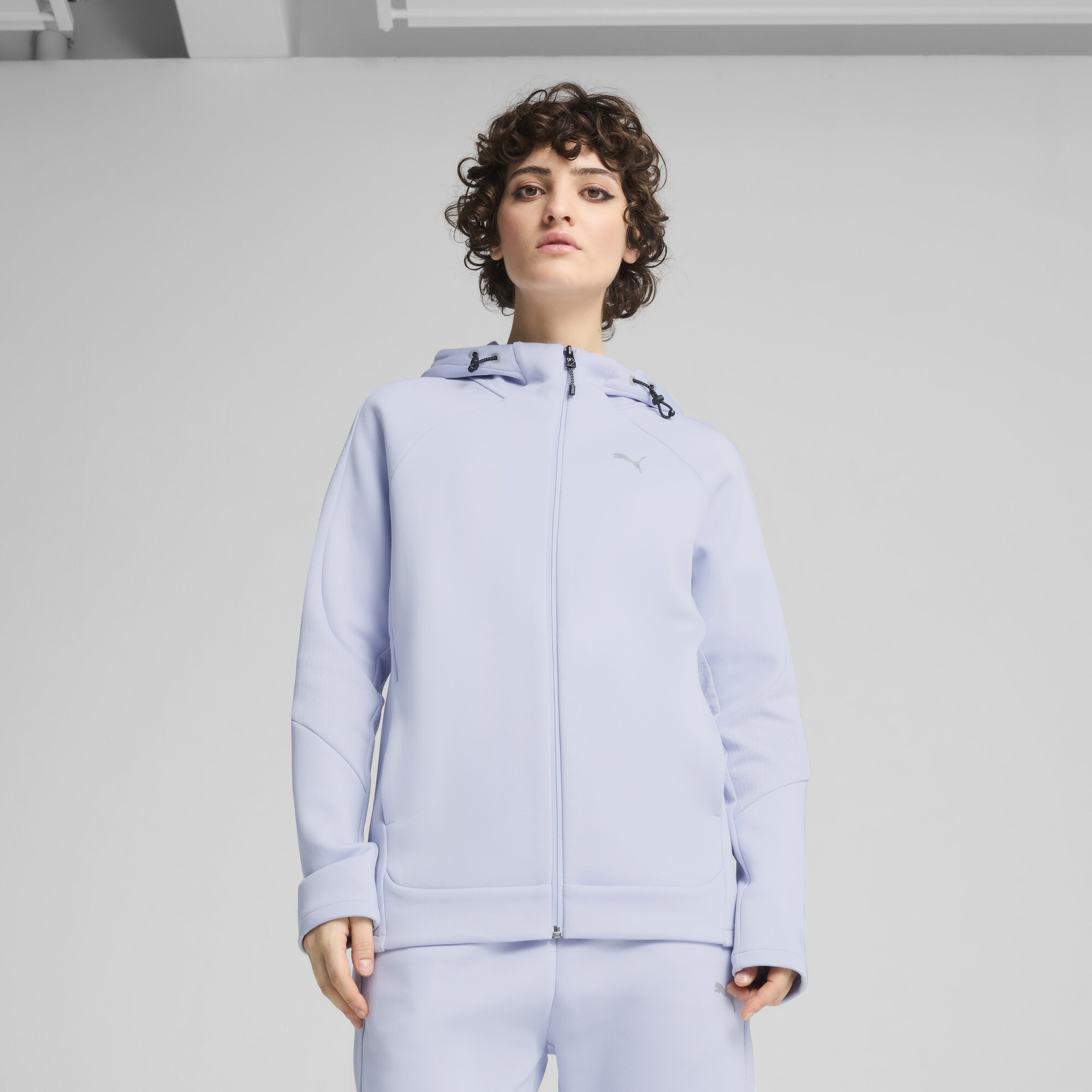 Puma ქალის ჯემპრი EVOSTRIPE Full-Zip Hoodie DK