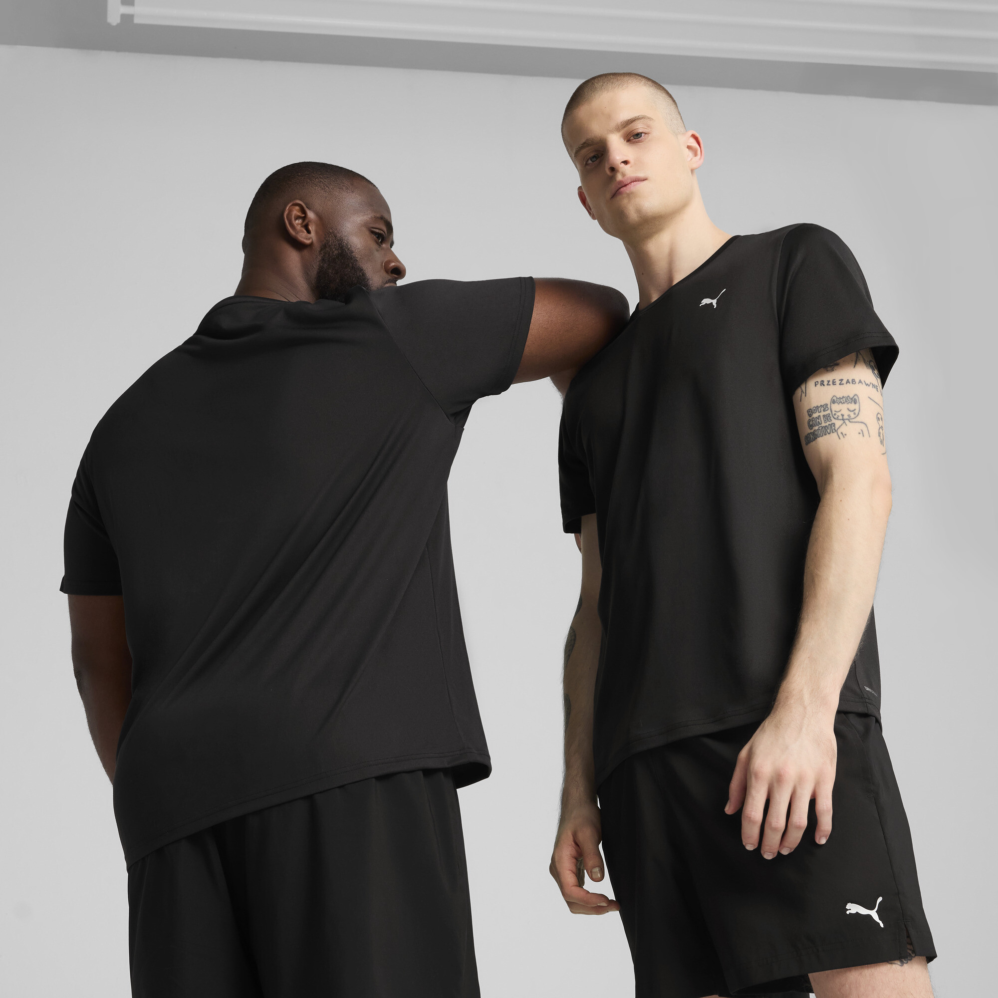 Puma მაისური M TAD ESSENTIALS LEFT CHEST LOGO TEE