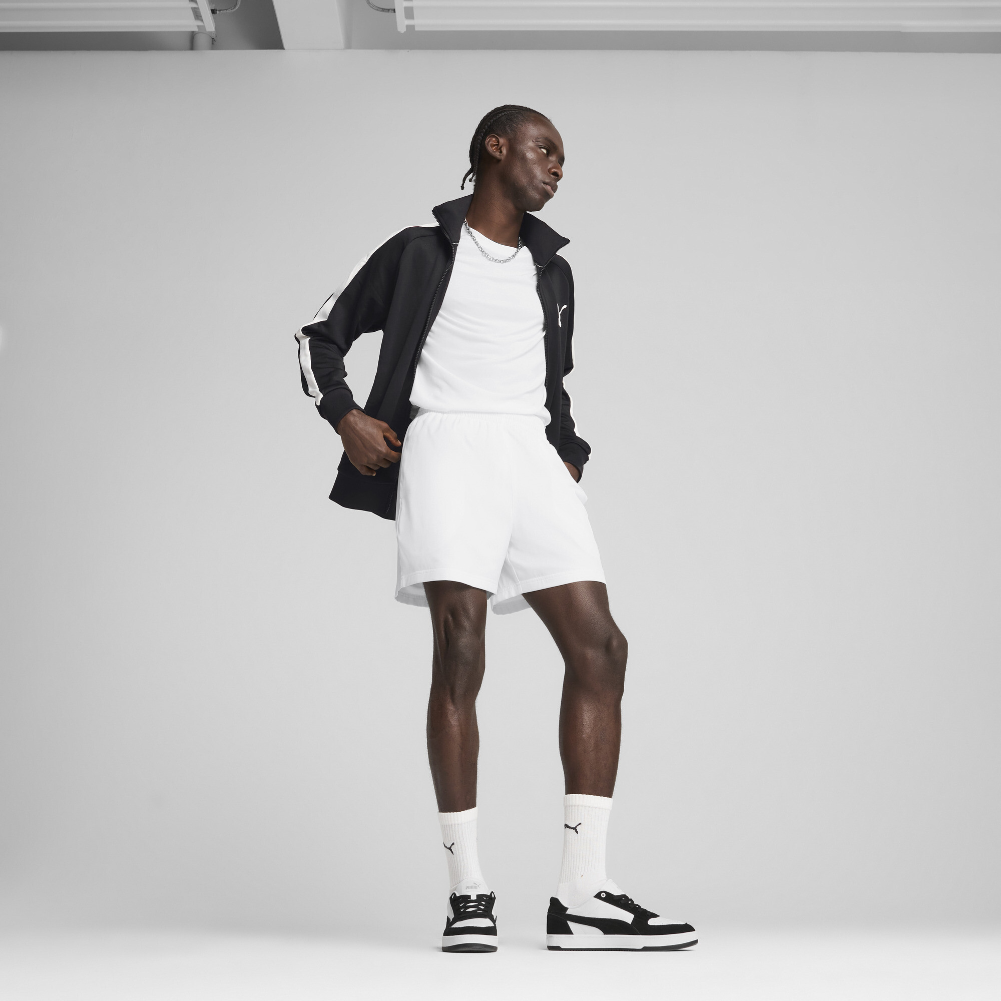 Puma შორტი ESS Puma Logo Woven Shorts 5"