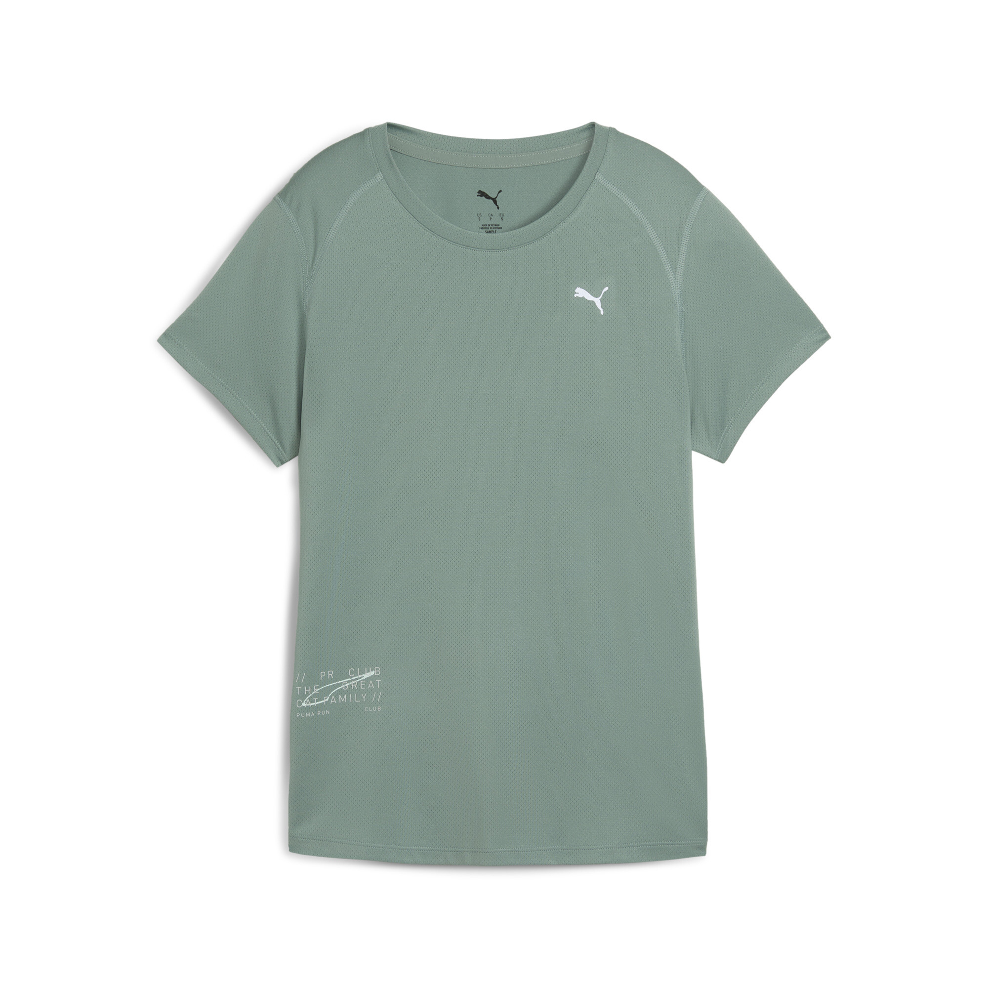 Puma ქალის მაისური W RUN GRAPHIC MESH TEE