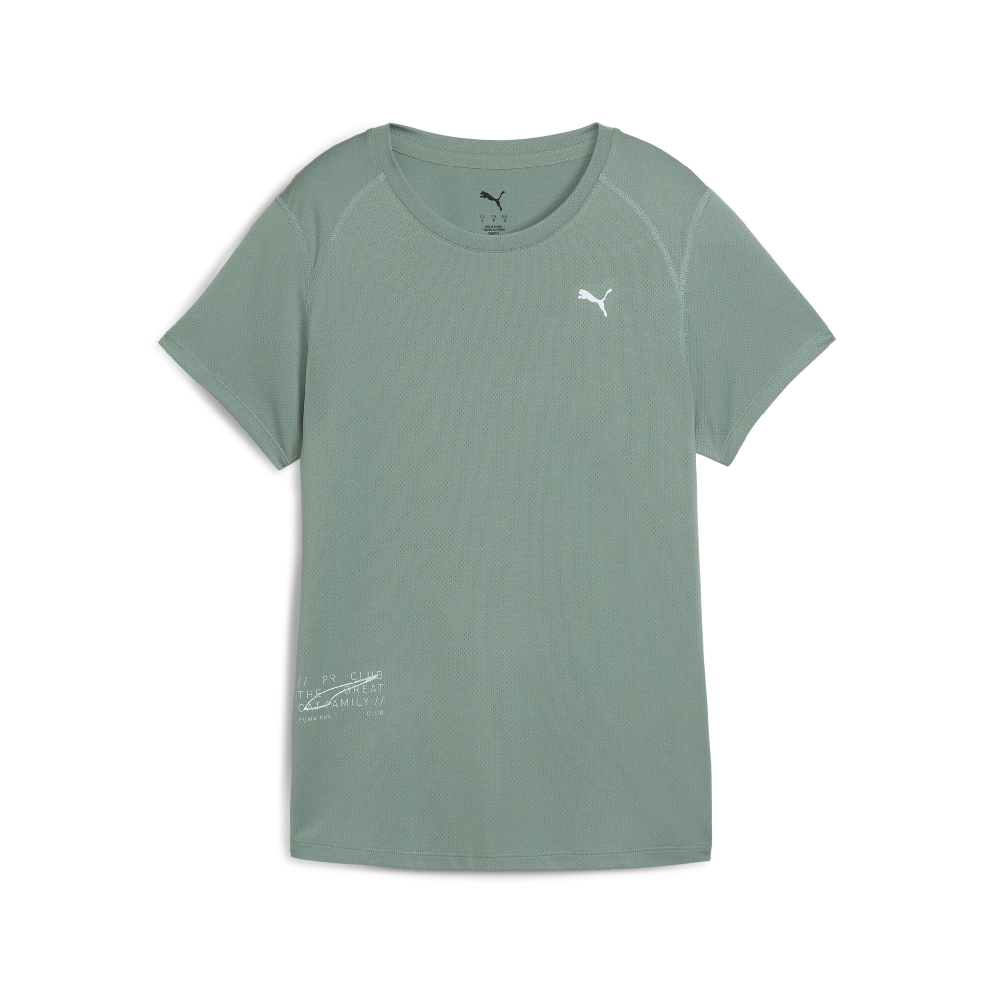Puma ქალის მაისური W RUN GRAPHIC MESH TEE