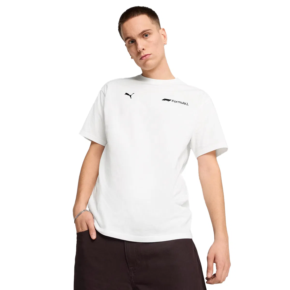 Puma მაისური F1 ESS+ Graphic Tee -relaxed