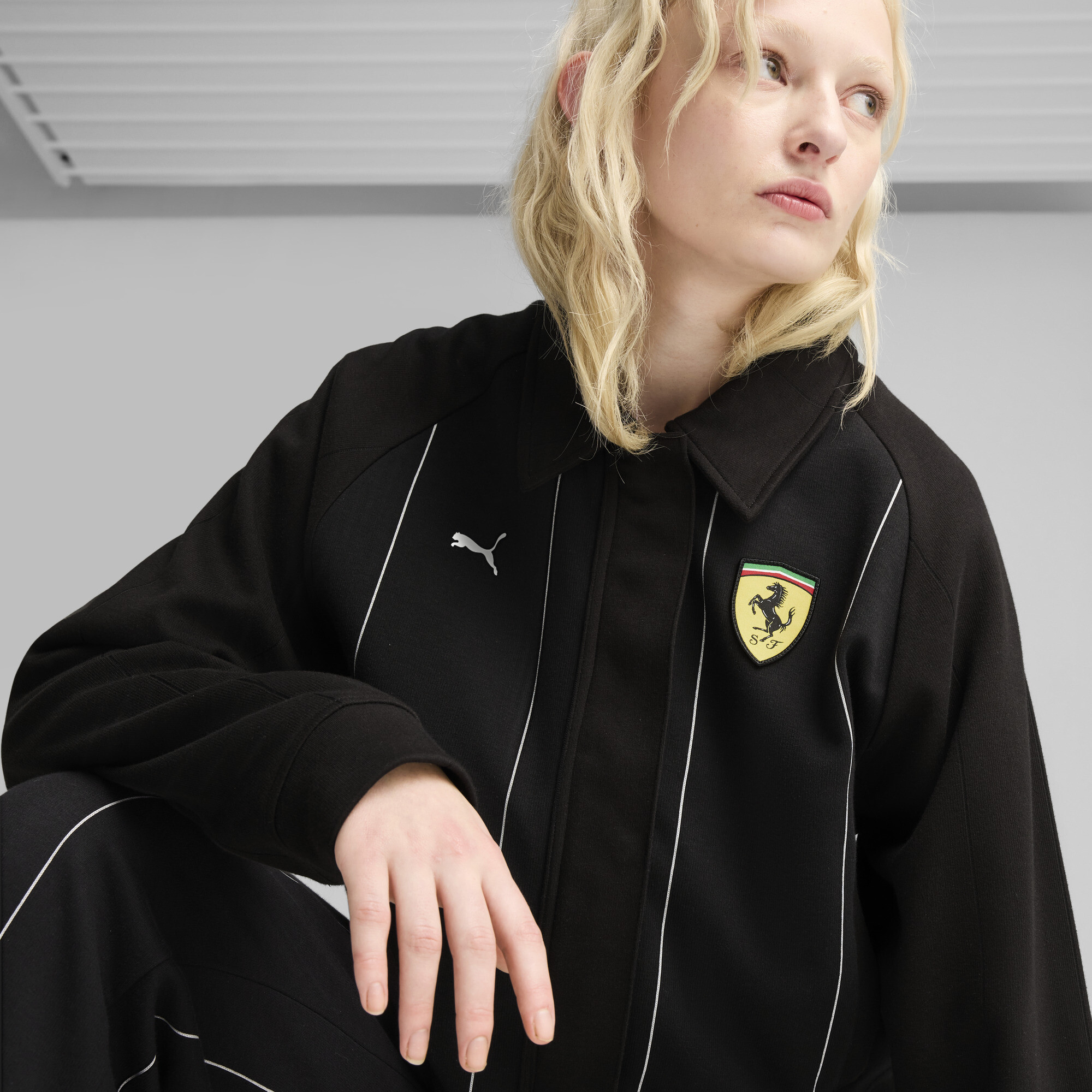 Puma ქალის ჯემპრი Ferrari Race Jacket Wmn