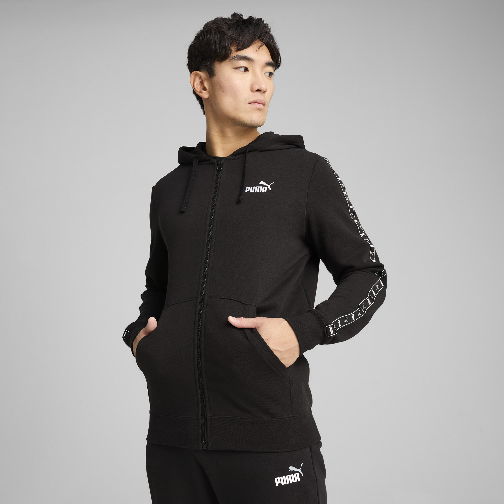 Puma მაისური ESS TAPE Full-Zip Hoodie TR