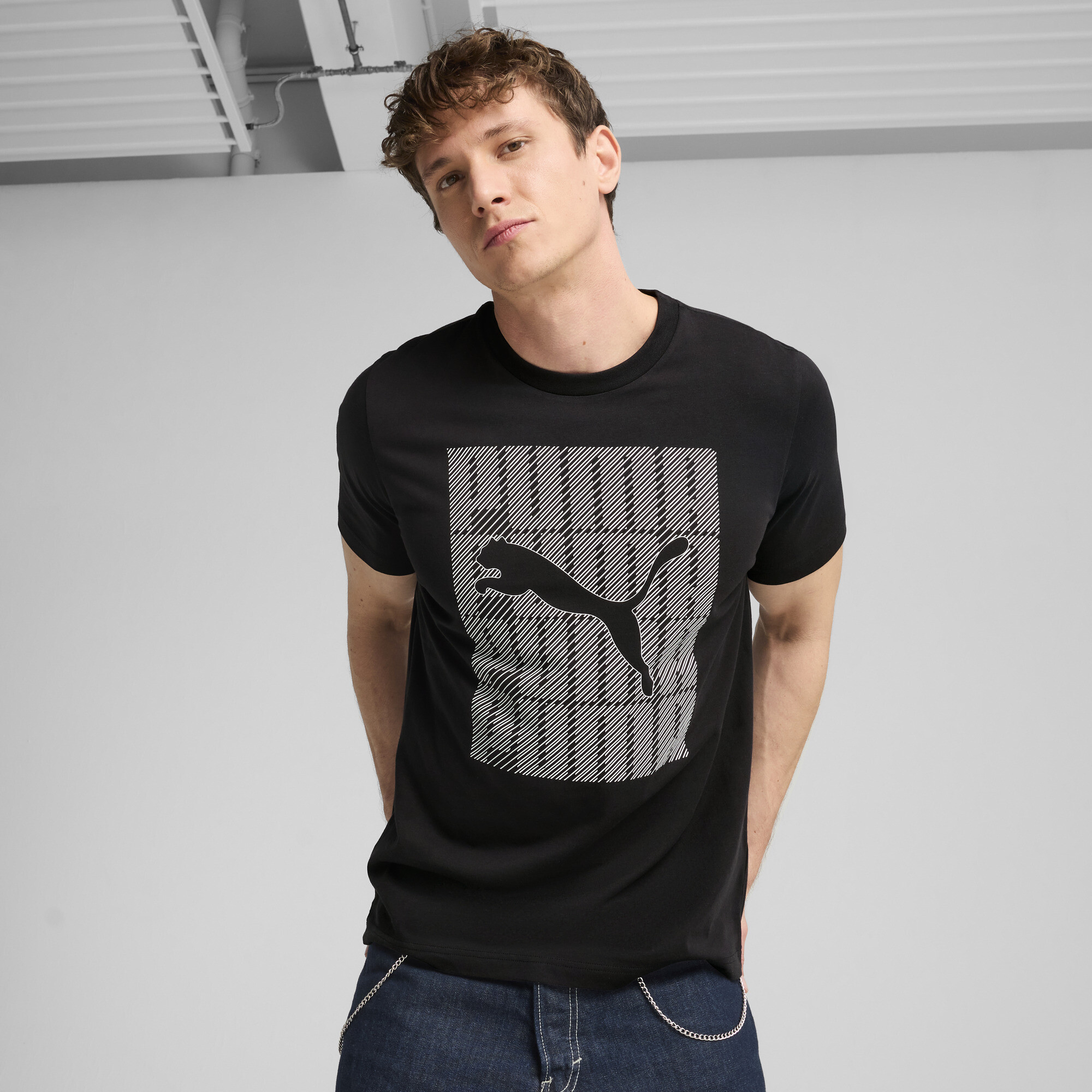 Puma მაისური GRAPHICS Puma Wording Tee