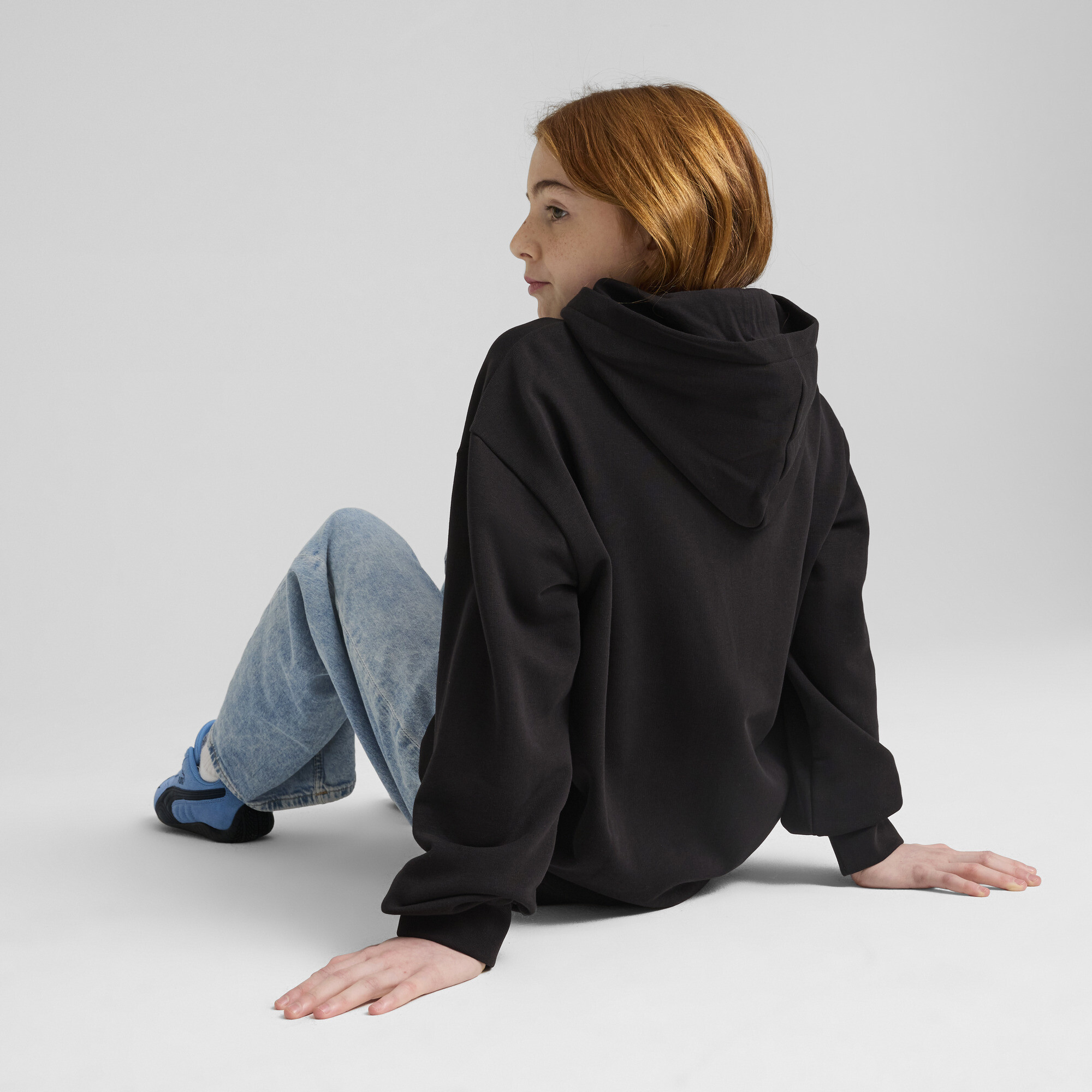 Puma ბავშვის ჯემპრი FLAMING LOVE Hoodie TR G