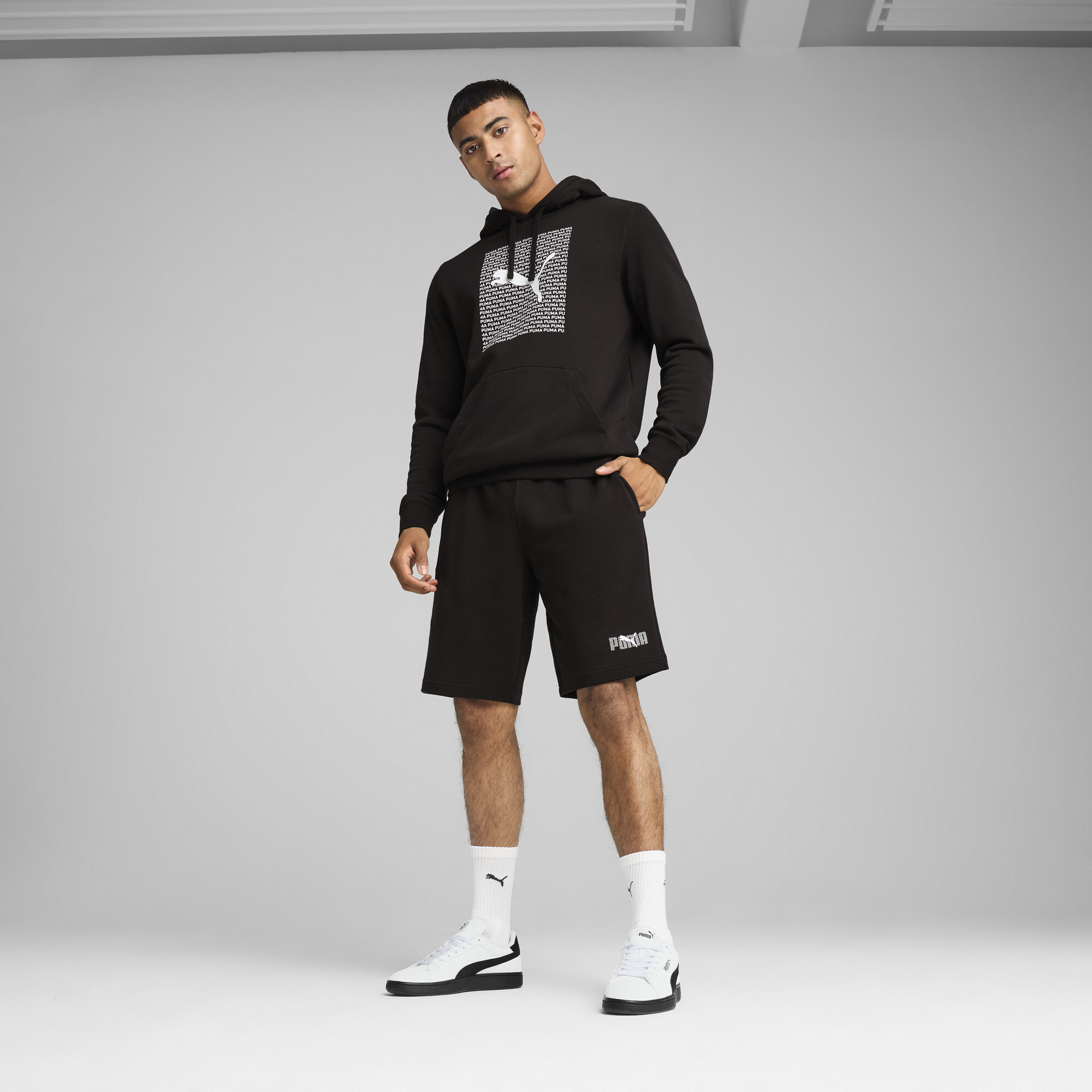 Puma შორტი ESS LOGO LAB Short TR