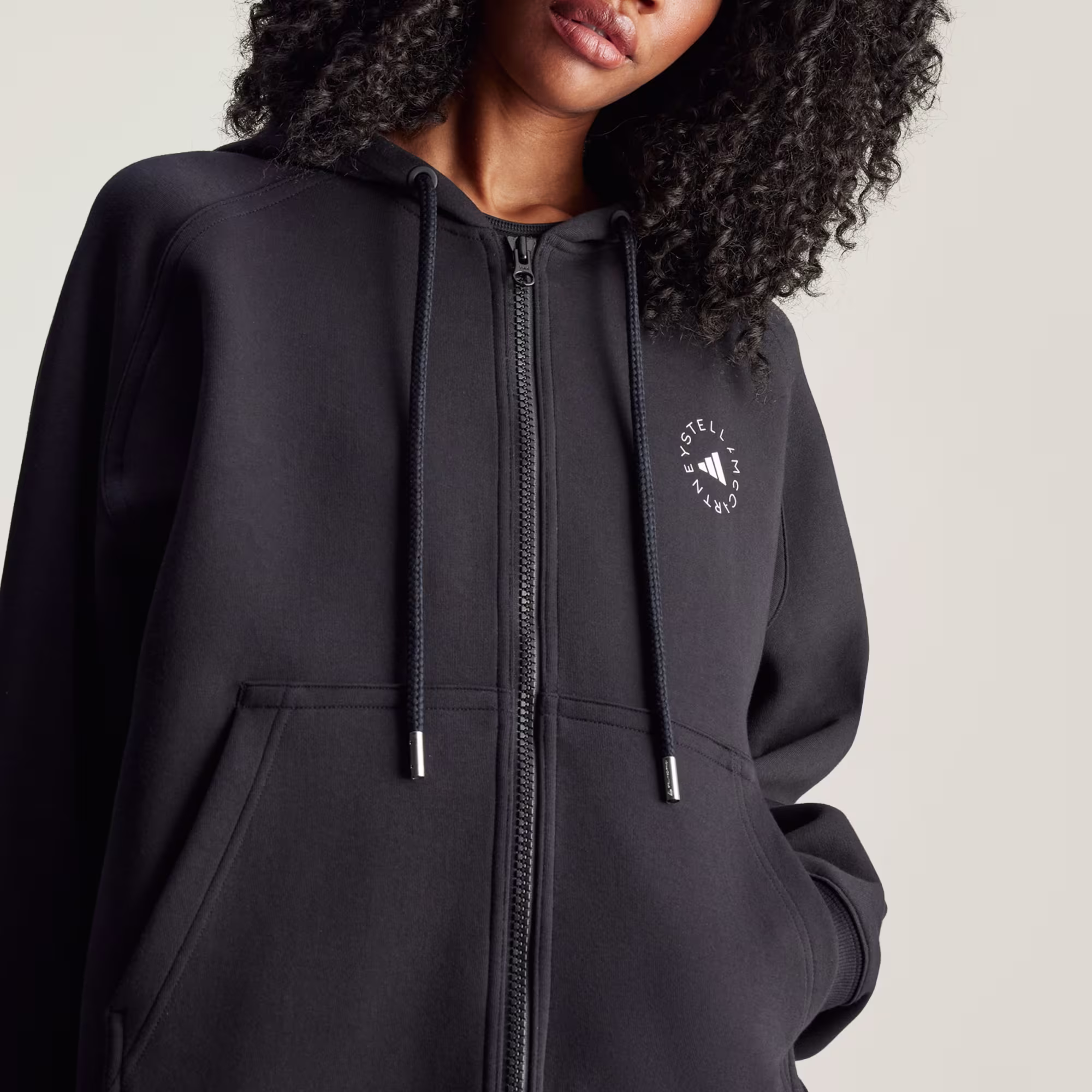 Adidas ქალის ჯემპრი aSMC FZ HOODIE