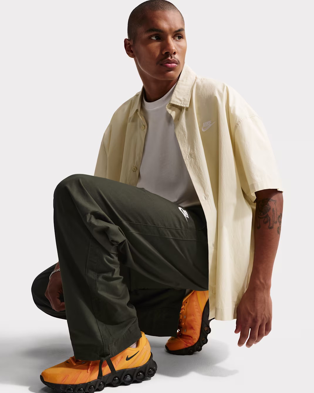 Nike მამაკაცის სპორტული შარვალი M NK CLUB BARCELONA PANT