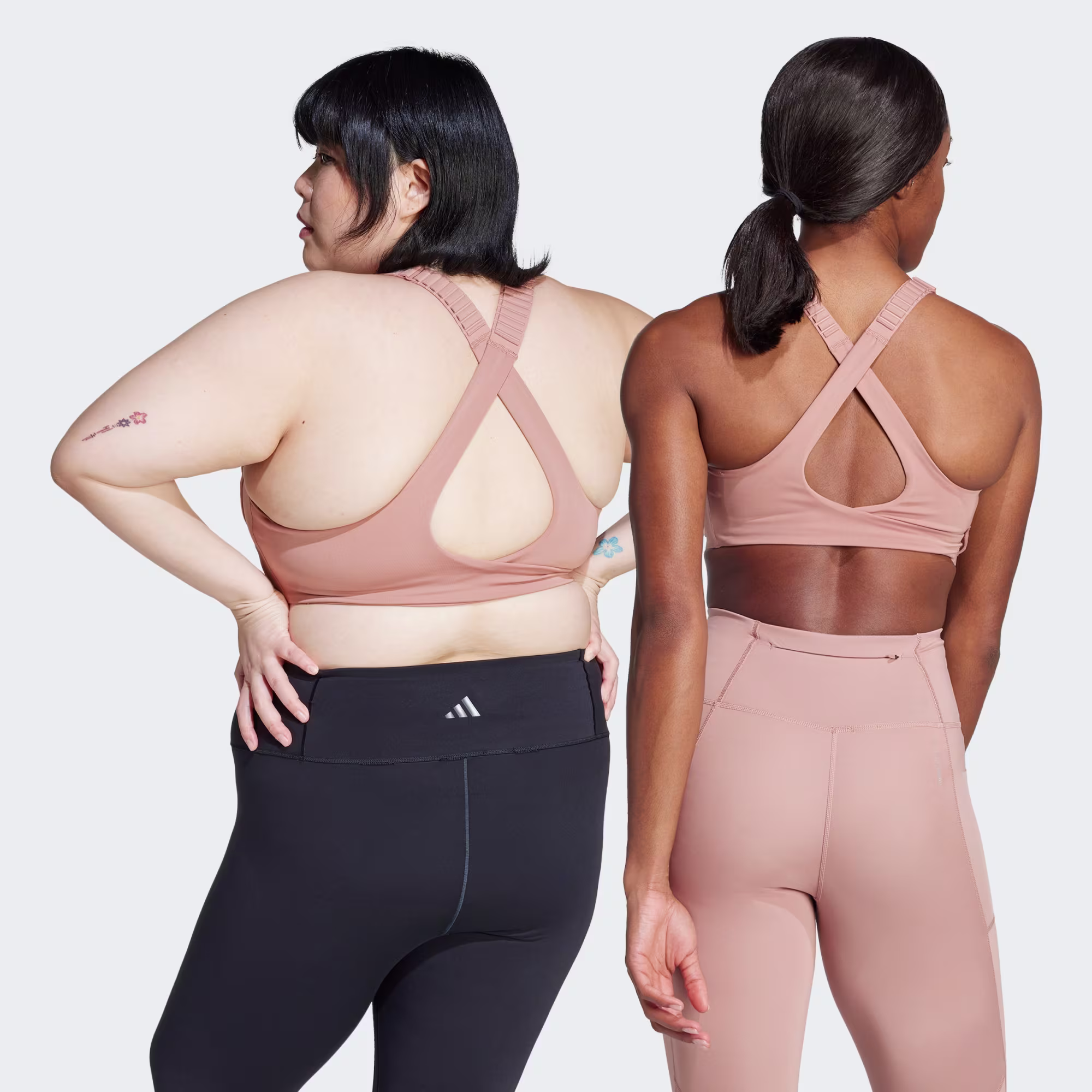 Adidas ქალის მაისური FASTIM L HS BRA