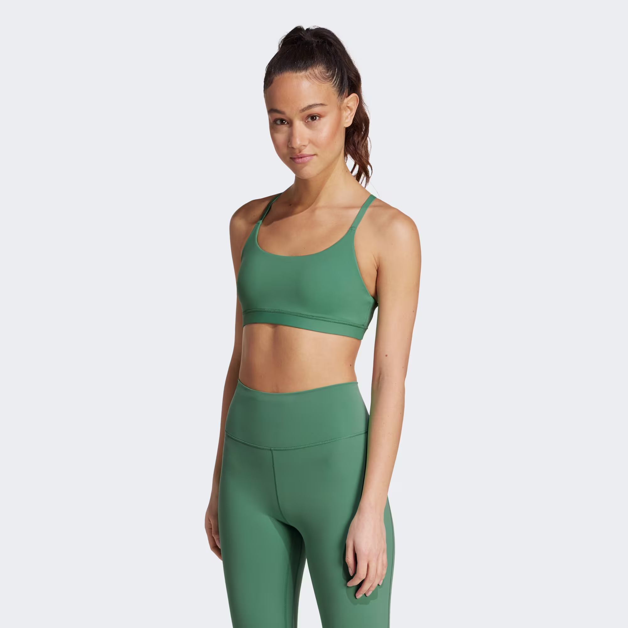 Adidas ქალის მაისური ALL ME LS BRA