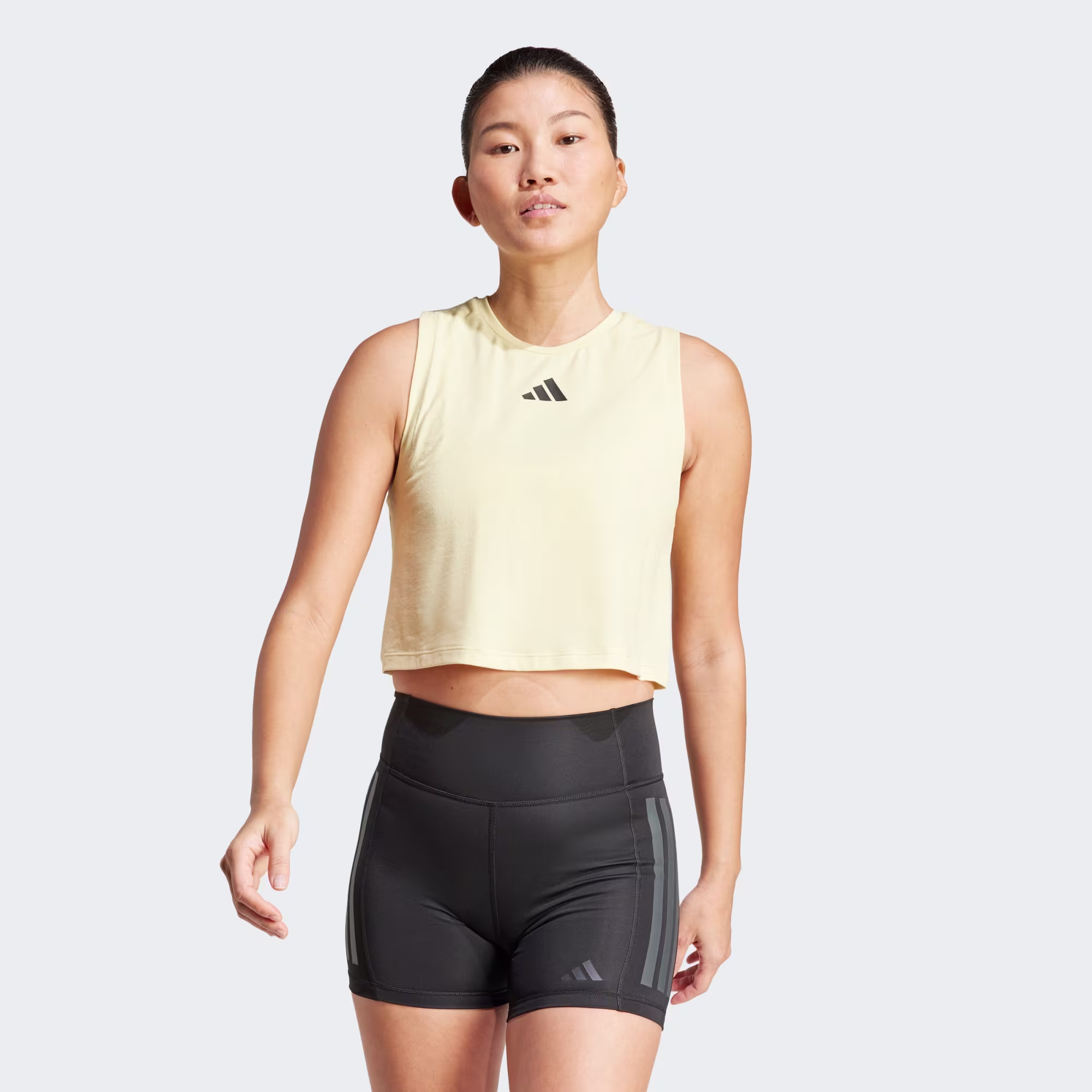 Adidas ქალის მაისური BOXY TANK 3S
