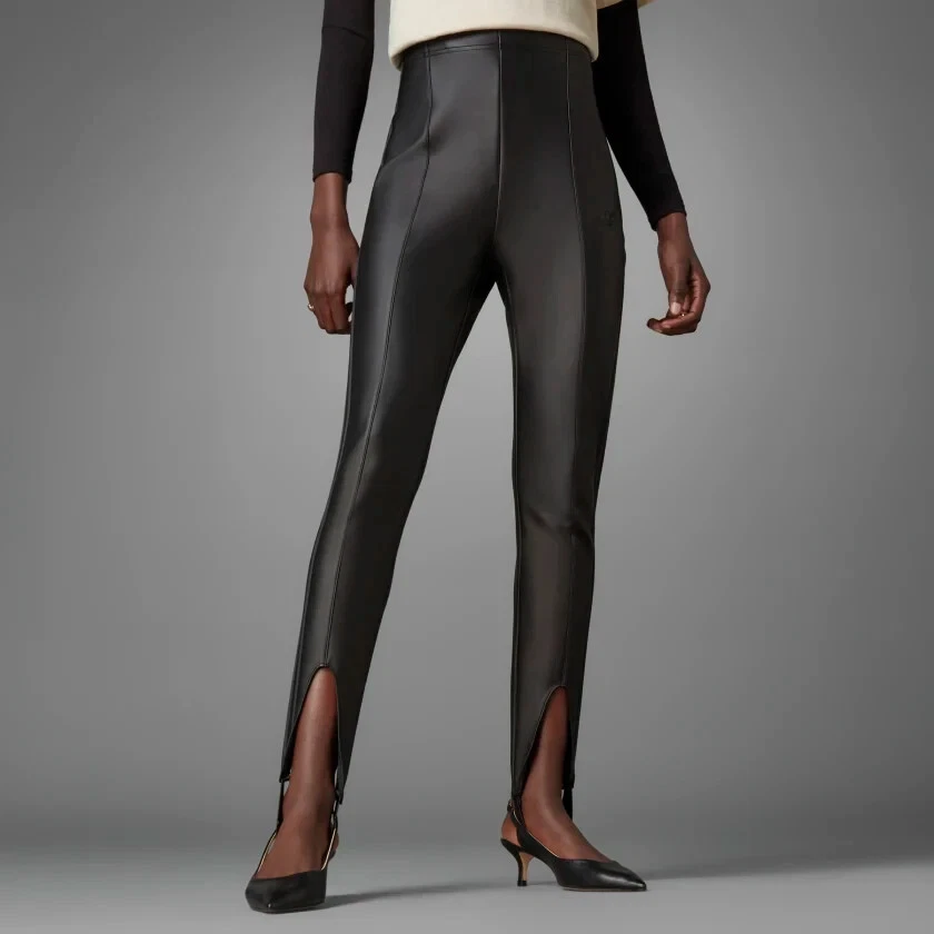 Adidas ქალის შარვალი LEATHER TIGHTS
