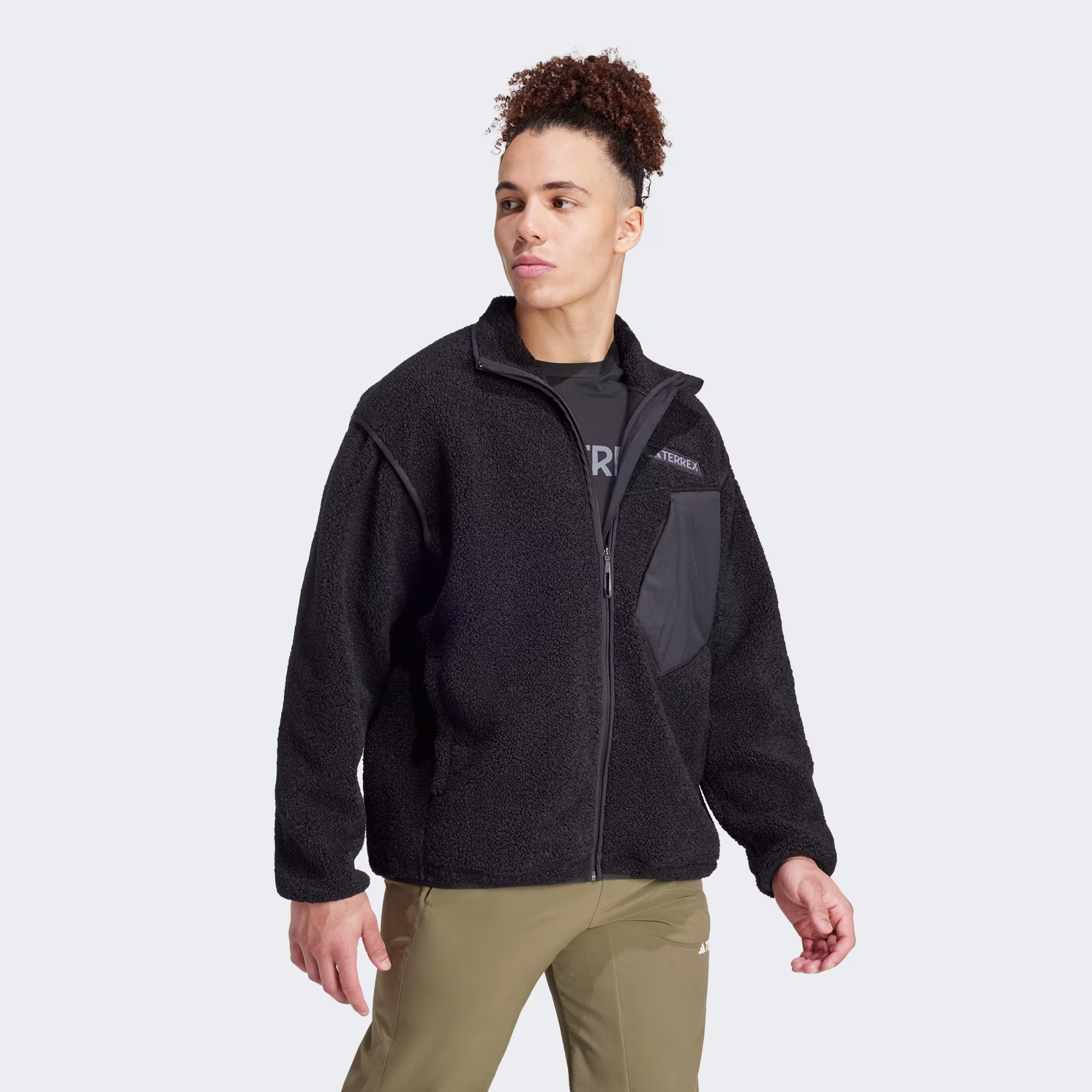 Adidas მამაკაცის ჯემპრი XPL PILE FL JKT
