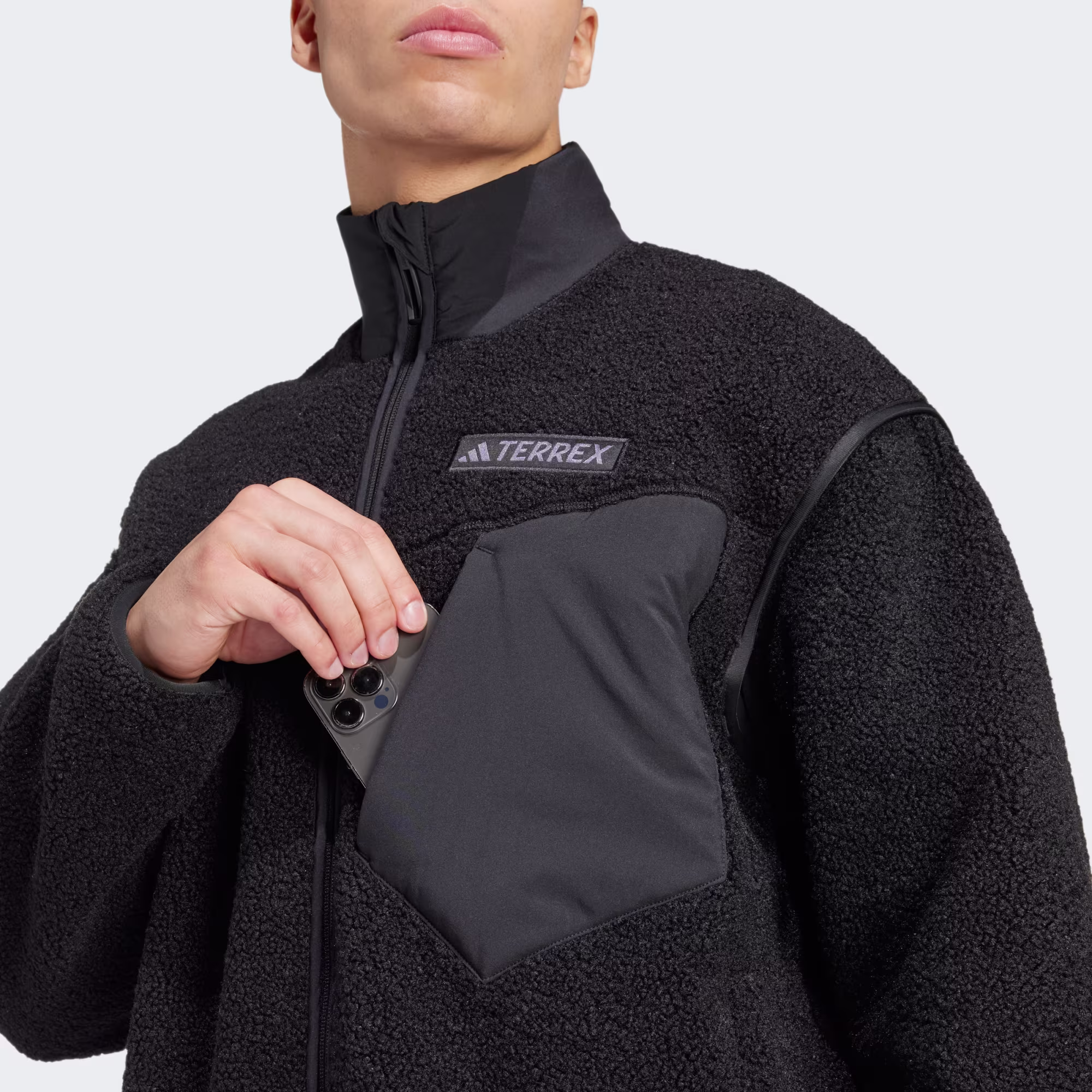 Adidas მამაკაცის ჯემპრი XPL PILE FL JKT