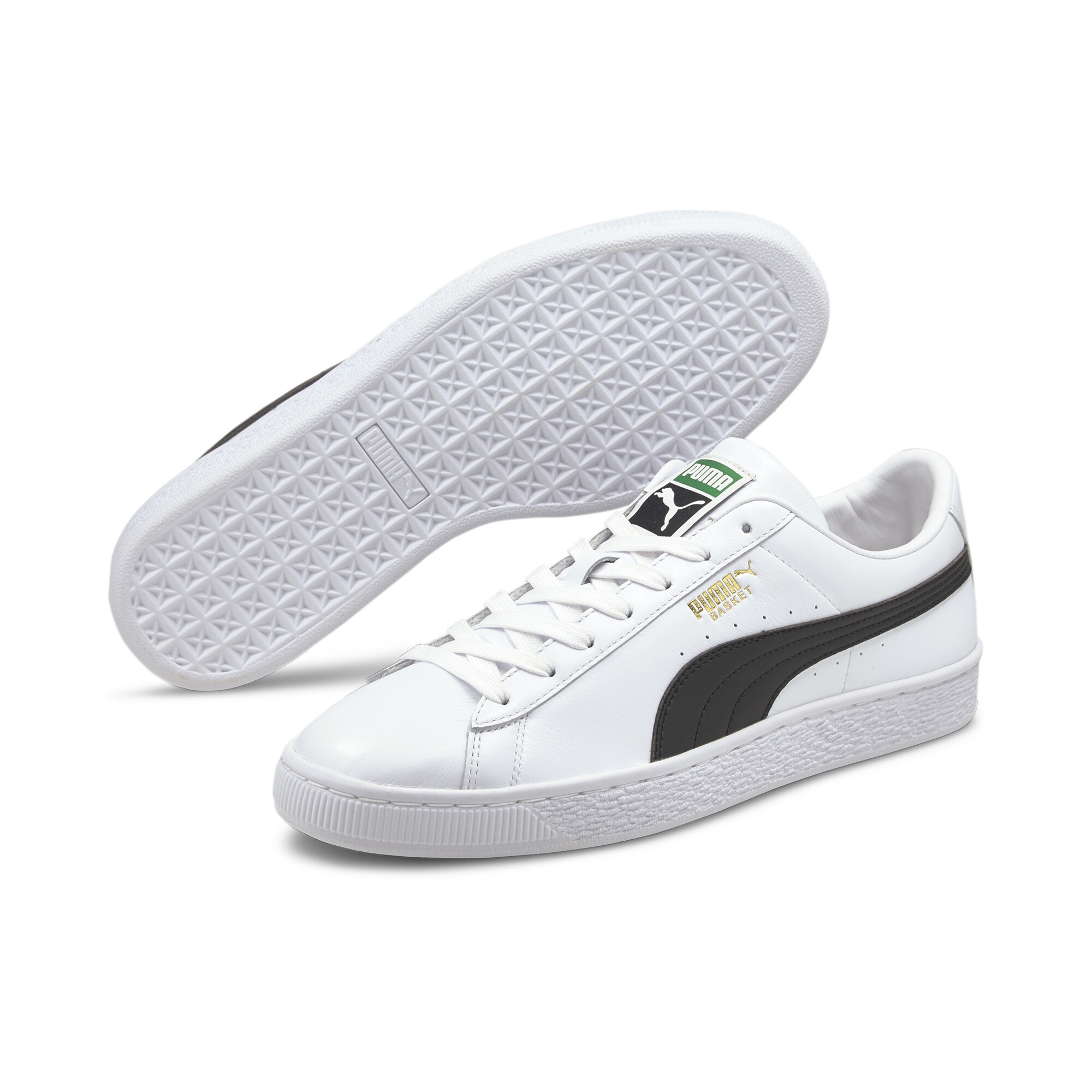 Puma ბოტასი Basket Classic XXI Puma White-Puma Black