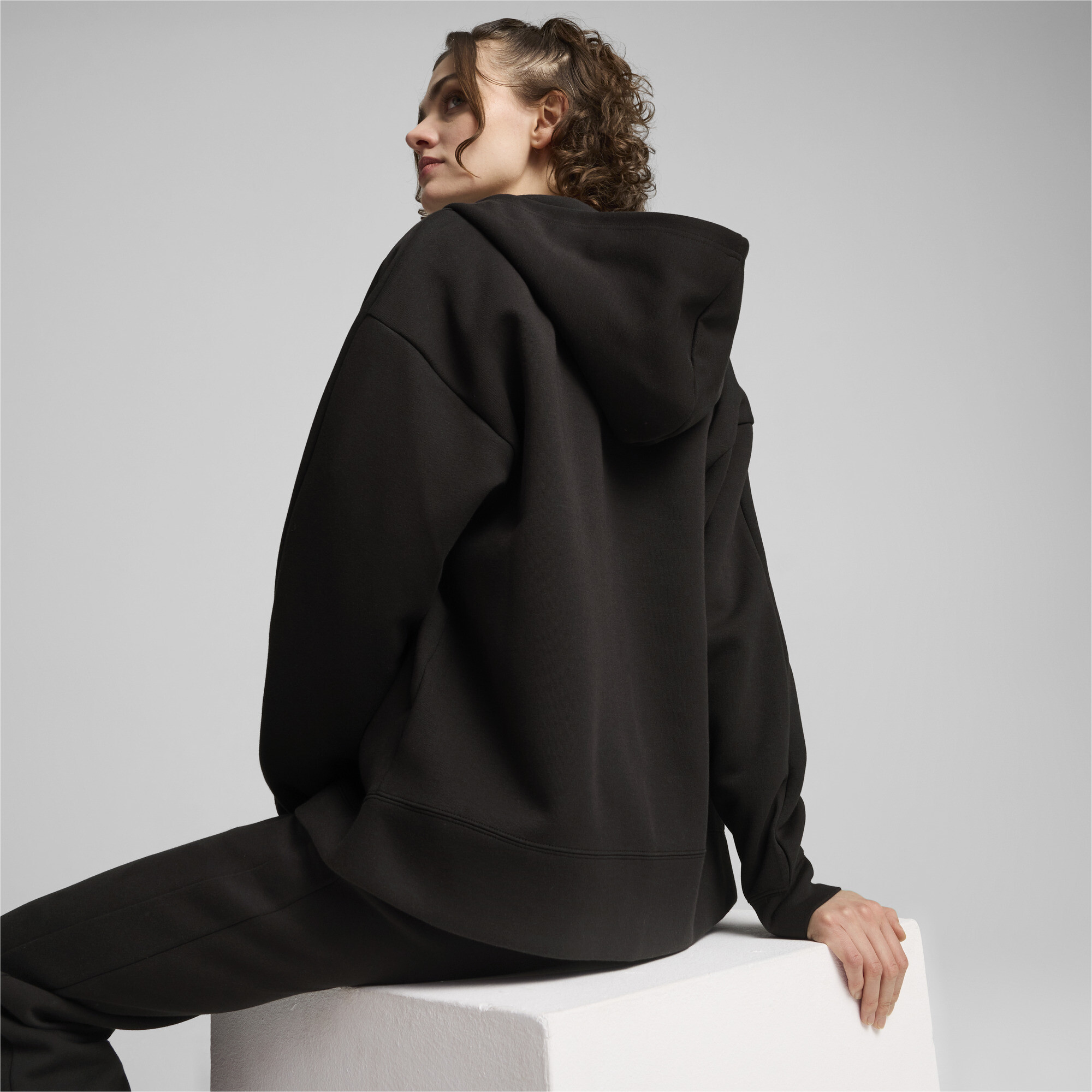 Puma ქალის ჯემპრი Ferrari Style Hooded Sweat Jacket Wmn PU