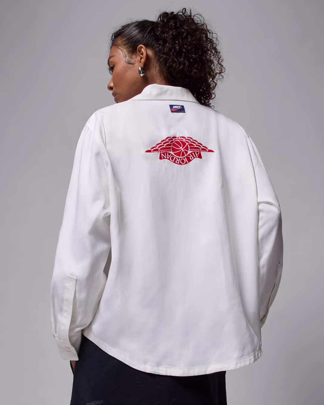 Nike ქალის ჯემპრი W J FLT LS SHIRT RAIR