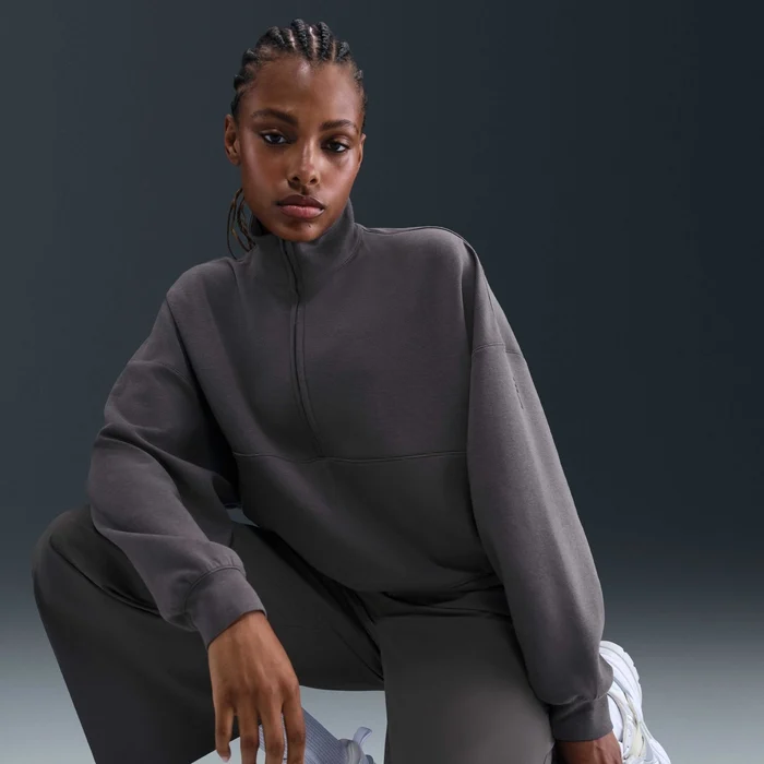 Nike ქალის ჯემპრი W NK ETC DF HZ TOP SOFT KNIT