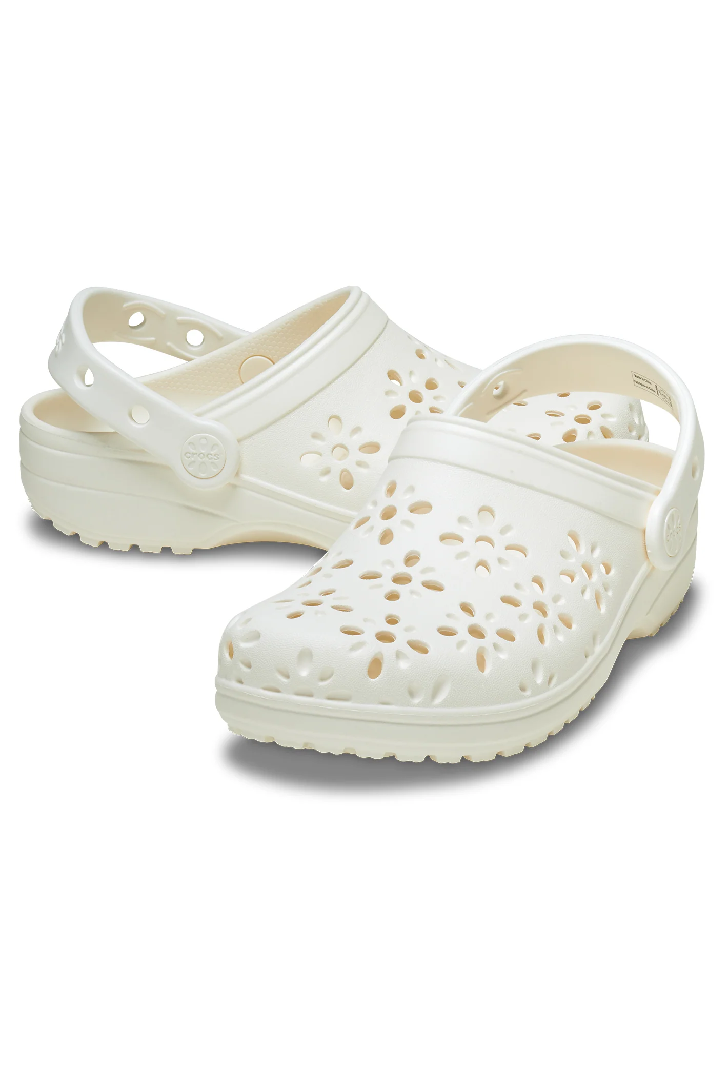 Crocs კლოგი Classic Floral Cut Out Clog
