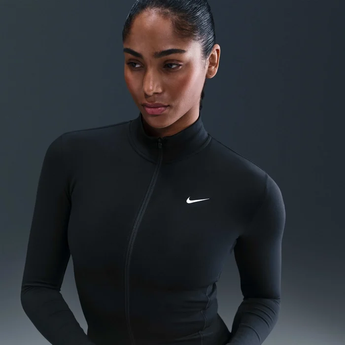 Nike ქალის ქურთუკი W NK ONE DF FZ FITTED JKT