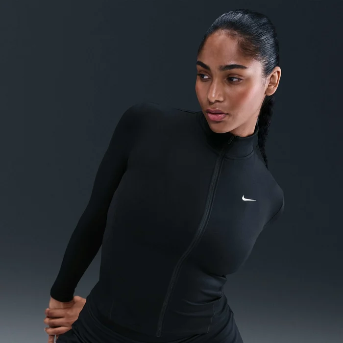 Nike ქალის ქურთუკი W NK ONE DF FZ FITTED JKT