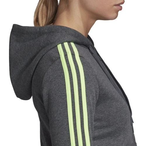 Adidas ქალის ჯემპრი W E 3S FZ HD