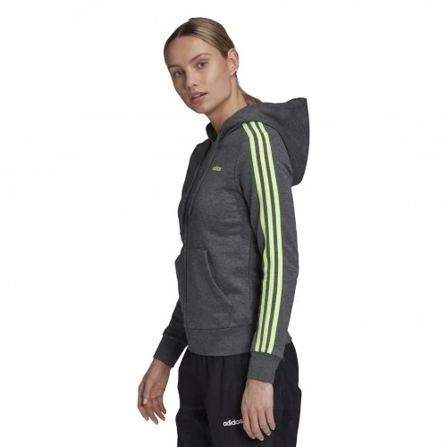 Adidas ქალის ჯემპრი W E 3S FZ HD