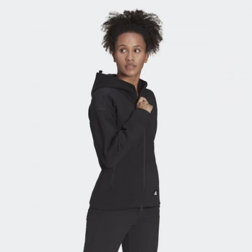 Adidas ქალის ჯემპრი W Mission V FZ