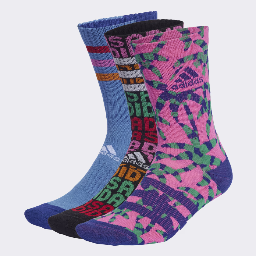 Adidas მამაკაცის წინდა a x FARM CRW 3P
