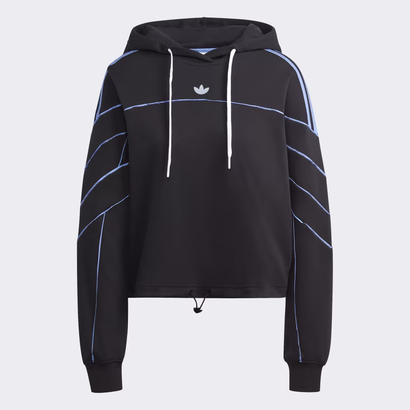 Adidas ქალის ჯემპრი ALOXE CROP HOOD