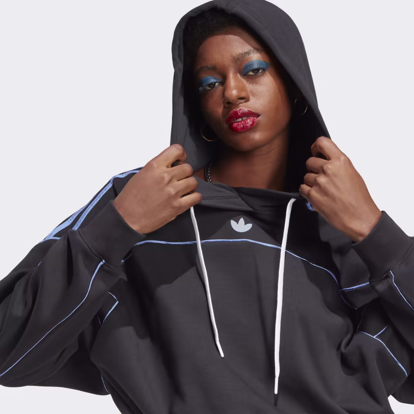 Adidas ქალის ჯემპრი ALOXE CROP HOOD