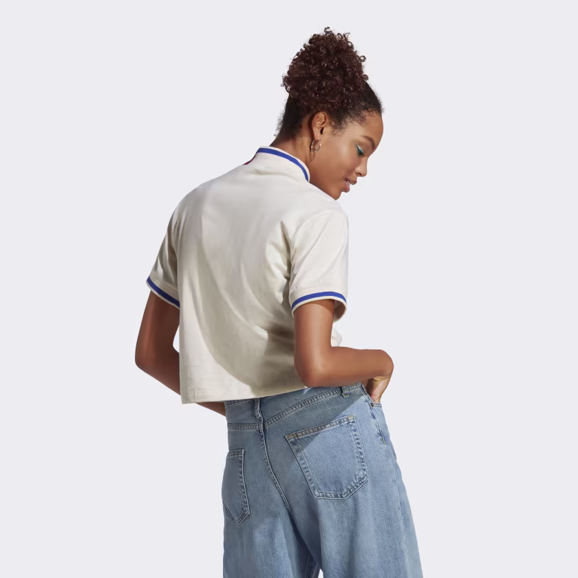 Adidas ქალის მაისური RIB SHORT TEE