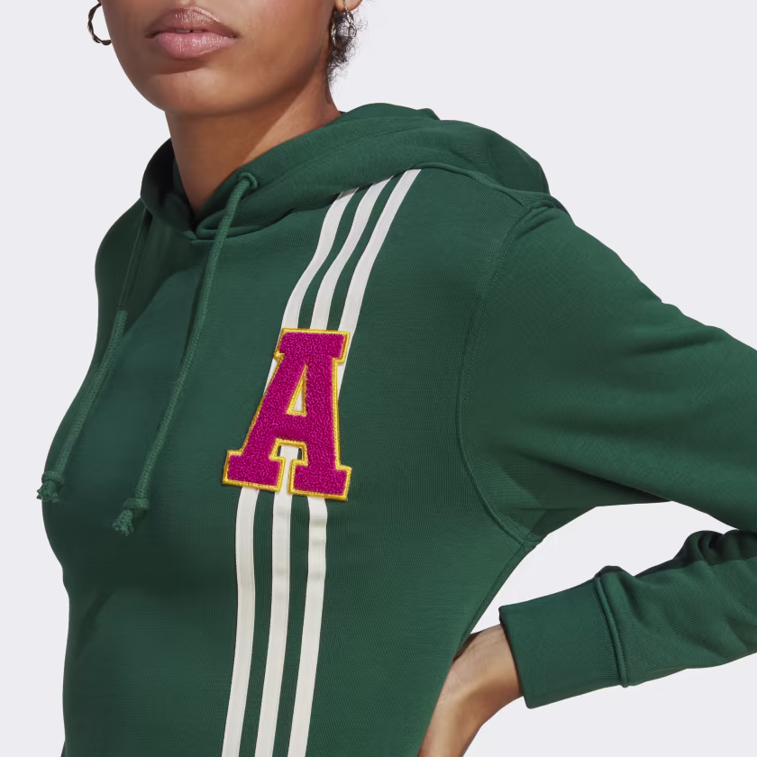 Adidas ქალის ჯემპრი SMALL LOGO HOOD
