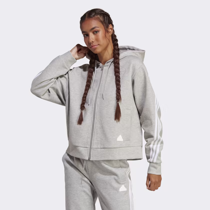 Adidas ქალის ჯემპრი W FI 3S FZ