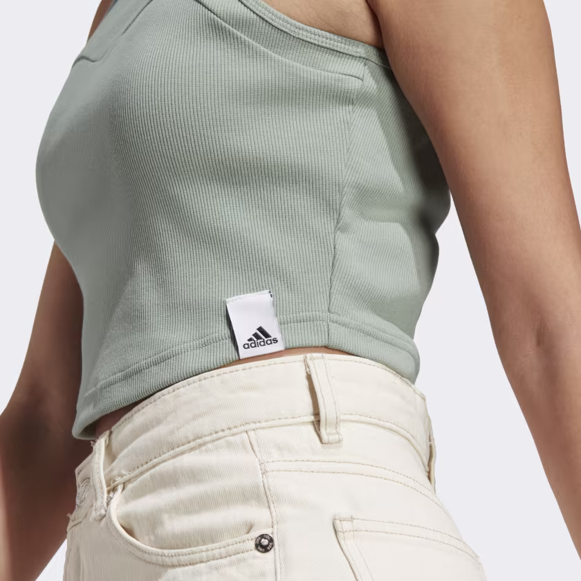 Adidas ქალის მაისური W LNG RIB TANK