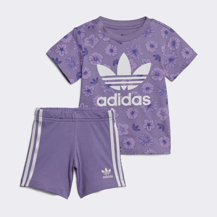 Adidas ბავშვის სპორტული კომპლექტი SHORT TEE SET