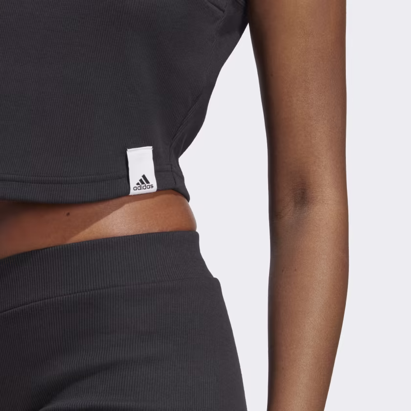 Adidas ქალის მაისური W LNG RIB TANK