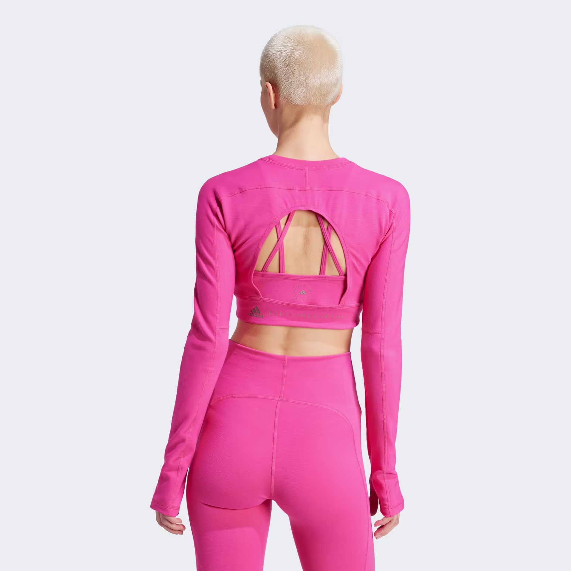 Adidas ქალის მაისური aSMC TST CROP L