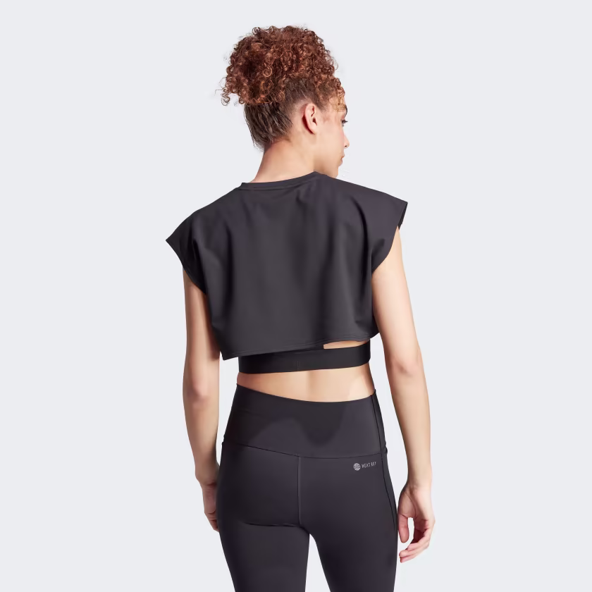 Adidas ქალის მაისური POWER CROP T