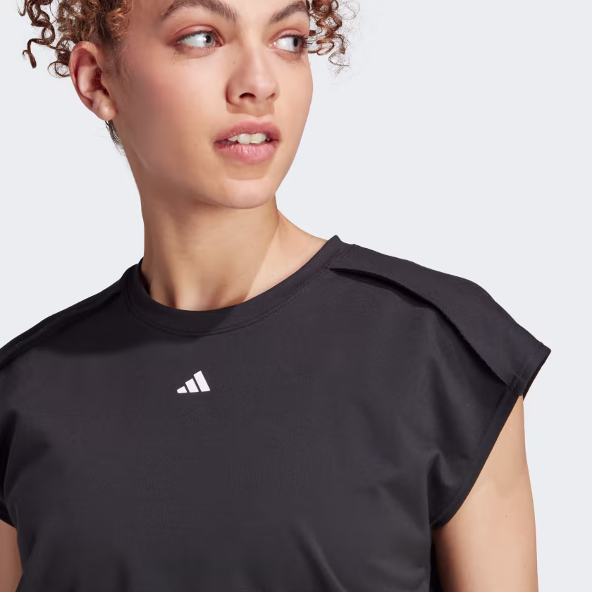 Adidas ქალის მაისური POWER CROP T