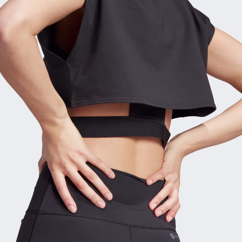 Adidas ქალის მაისური POWER CROP T