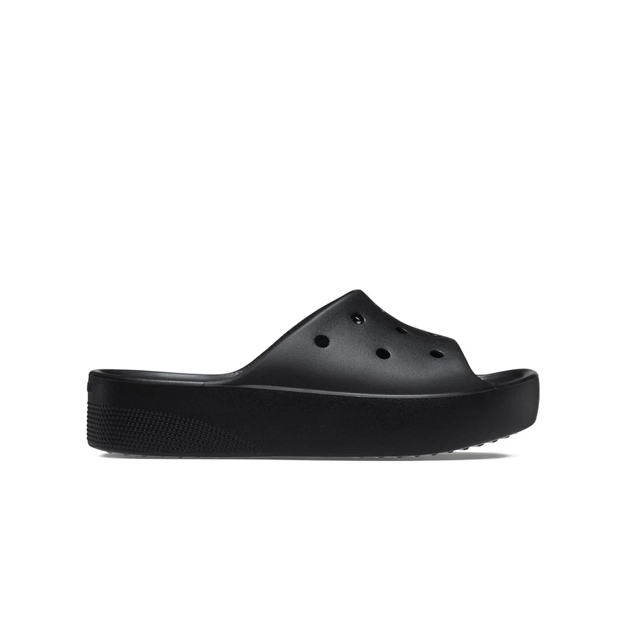 Crocs წყლის ჩუსტი Classic Platform Slide Blk