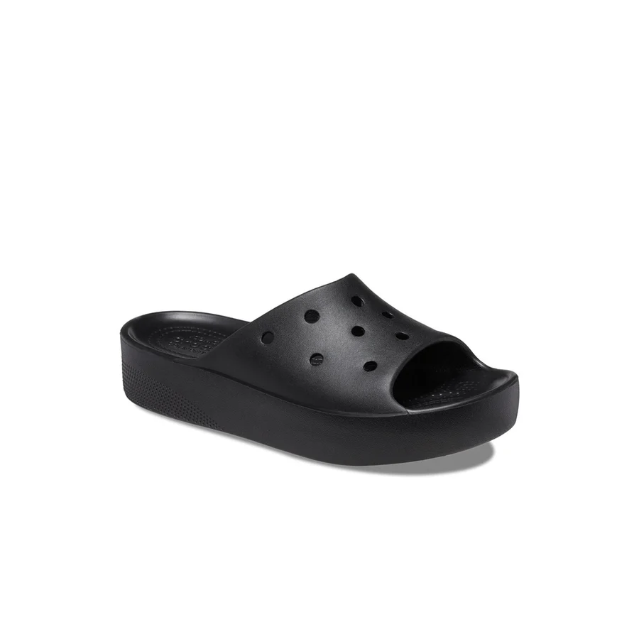 Crocs წყლის ჩუსტი Classic Platform Slide Blk